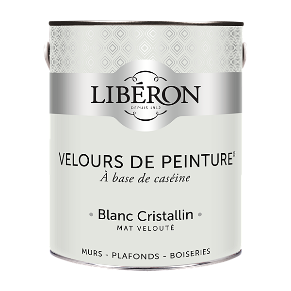 Peinture multisupport velours blanc cristallin 2,5L - LIBERON