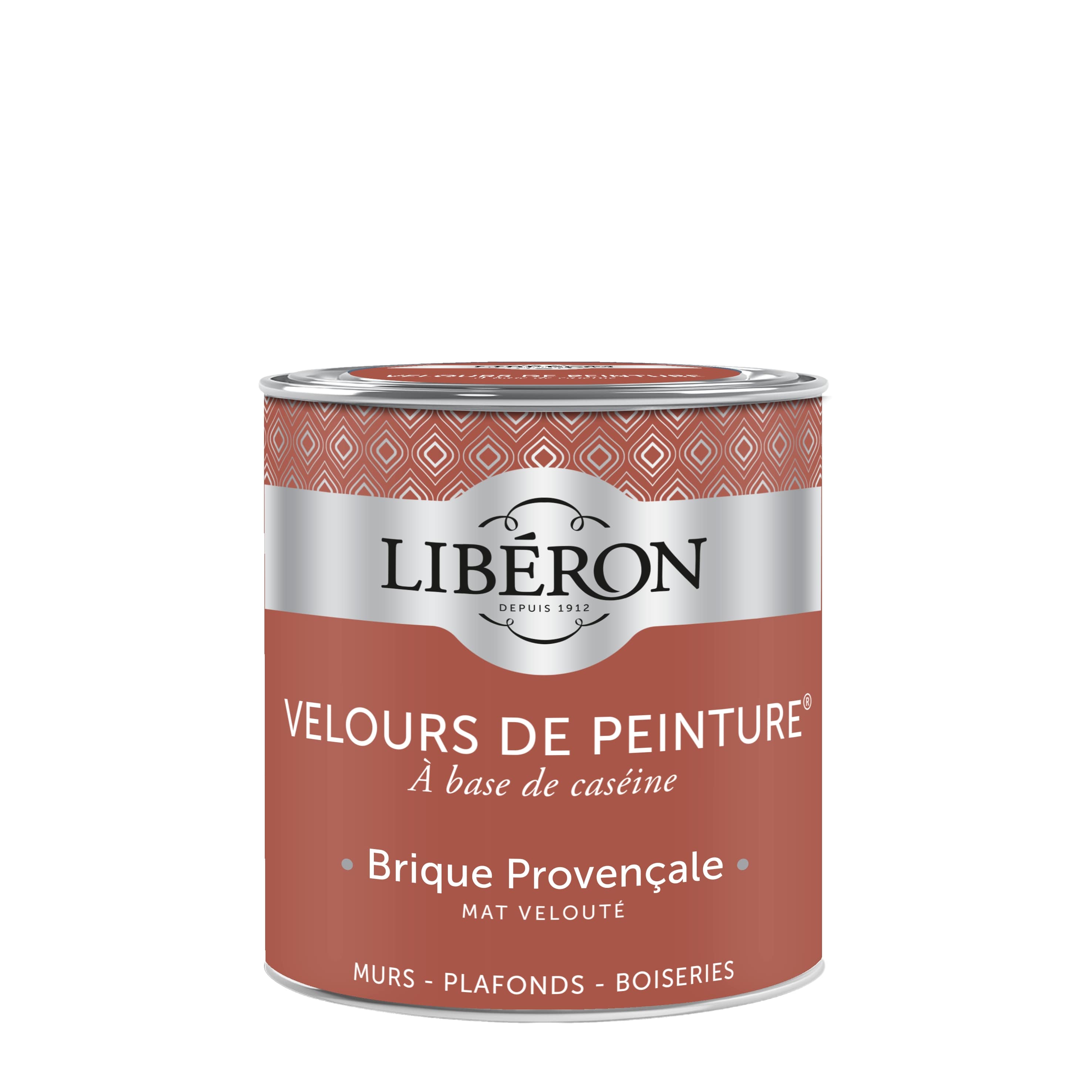 Peinture murale Velours brique provençale 0,5 L - LIBERON