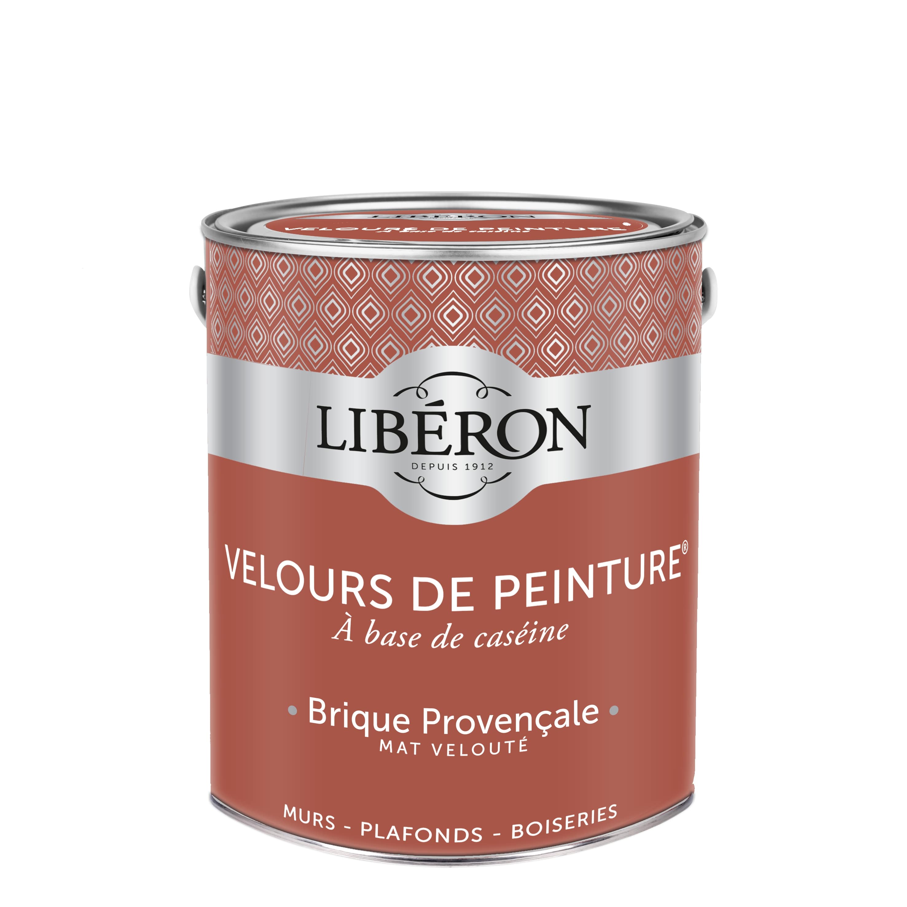 Peinture murale Velours brique provençale 2,5 L - LIBERON