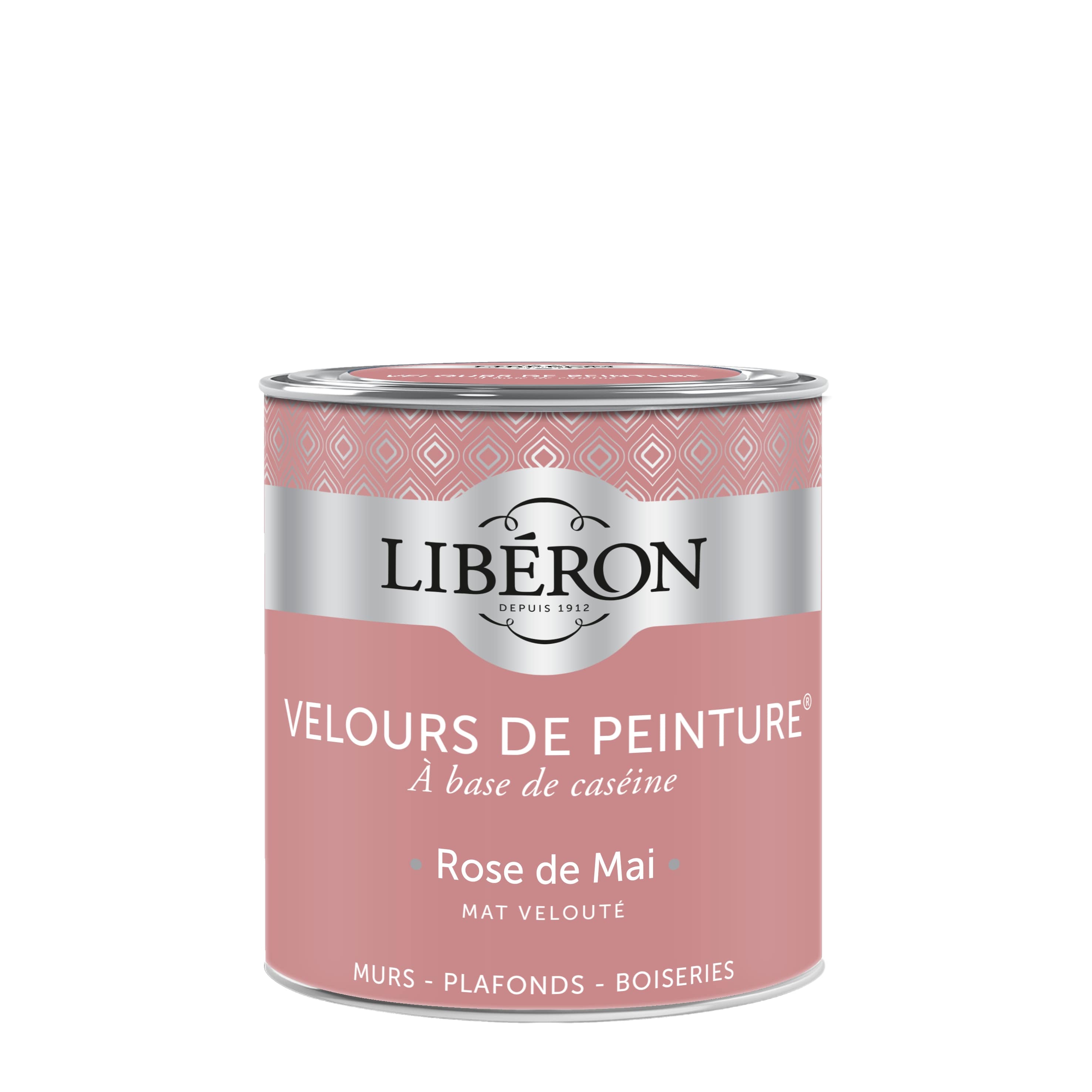 Peinture Murale Velours Rose de Mai 0,5L - LIBERON