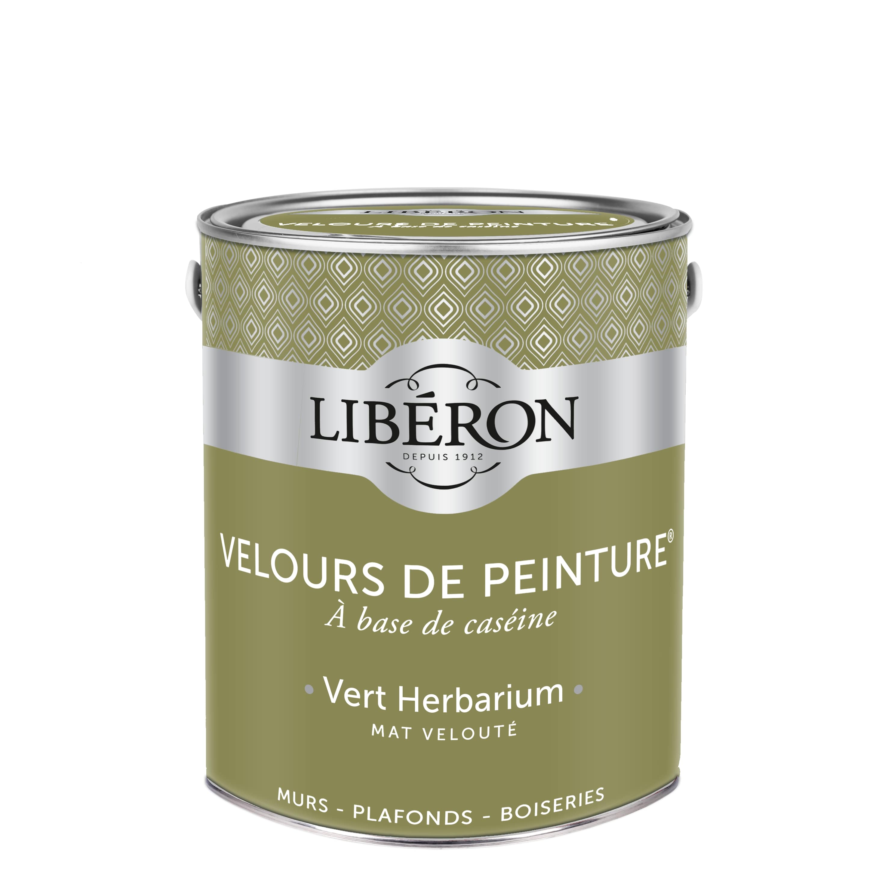 Peinture Murale Velours Vert Herbarium 2,5L - LIBERON