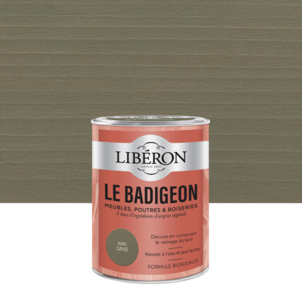 Le Badigeon Kaki Grisé 250ml - LIBERON