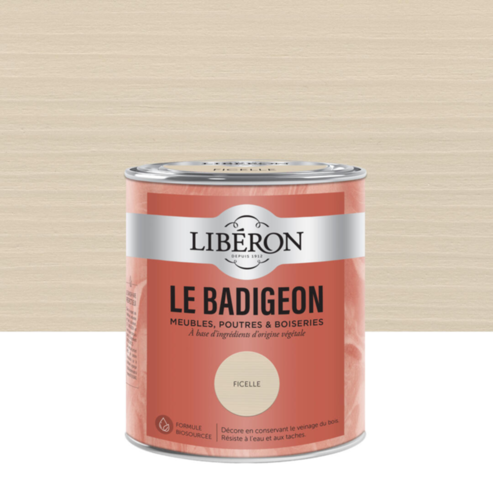 Peinture Intérieure Le Badigeon Ficelle Mat 0,75L - LIBERON