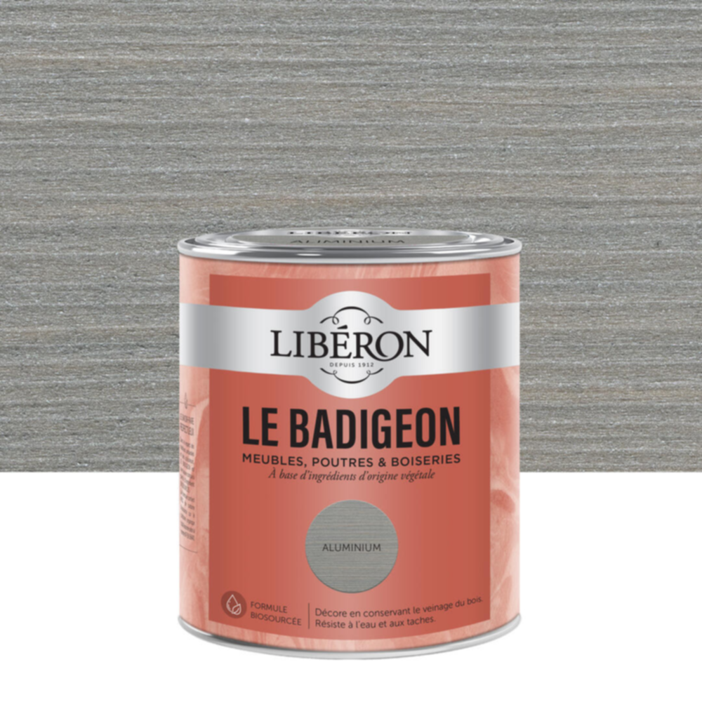 Le Badigeon Aluminium 0,75L - LIBERON