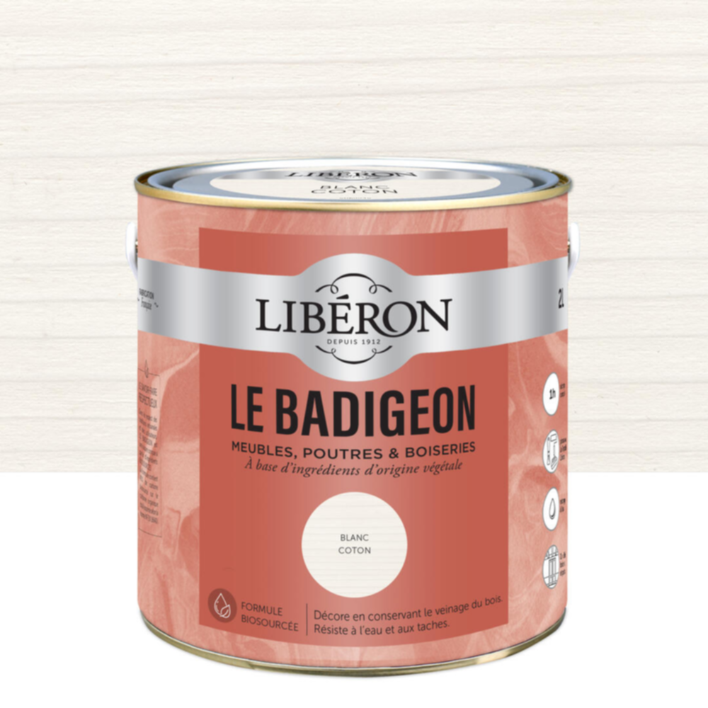 Le Badigeon Blanc Coton 2L - LIBERON