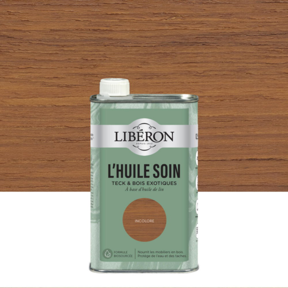 L'huile Soin pour Mobiliers bois Incolore 0,5L - LIBERON