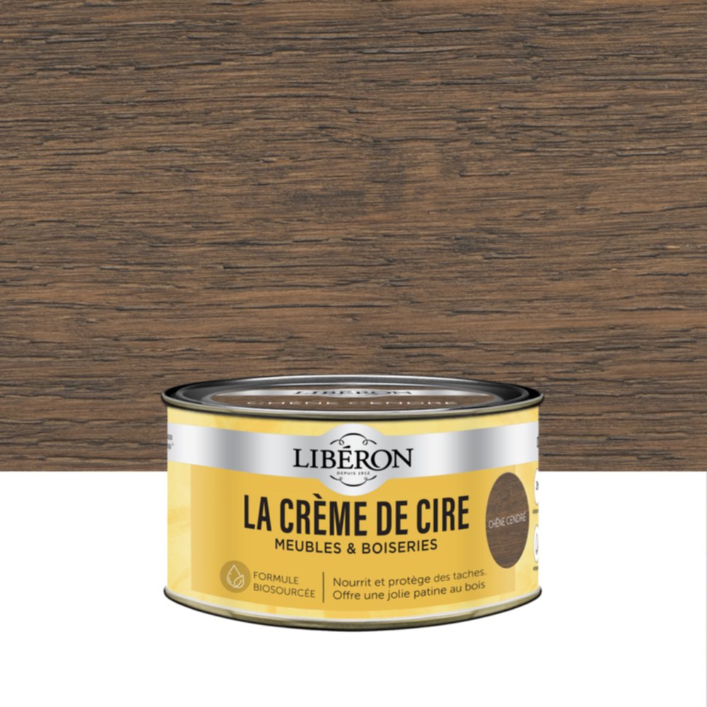 La Crème de Cire Pâte Chêne Cendré 250ml - LIBERON