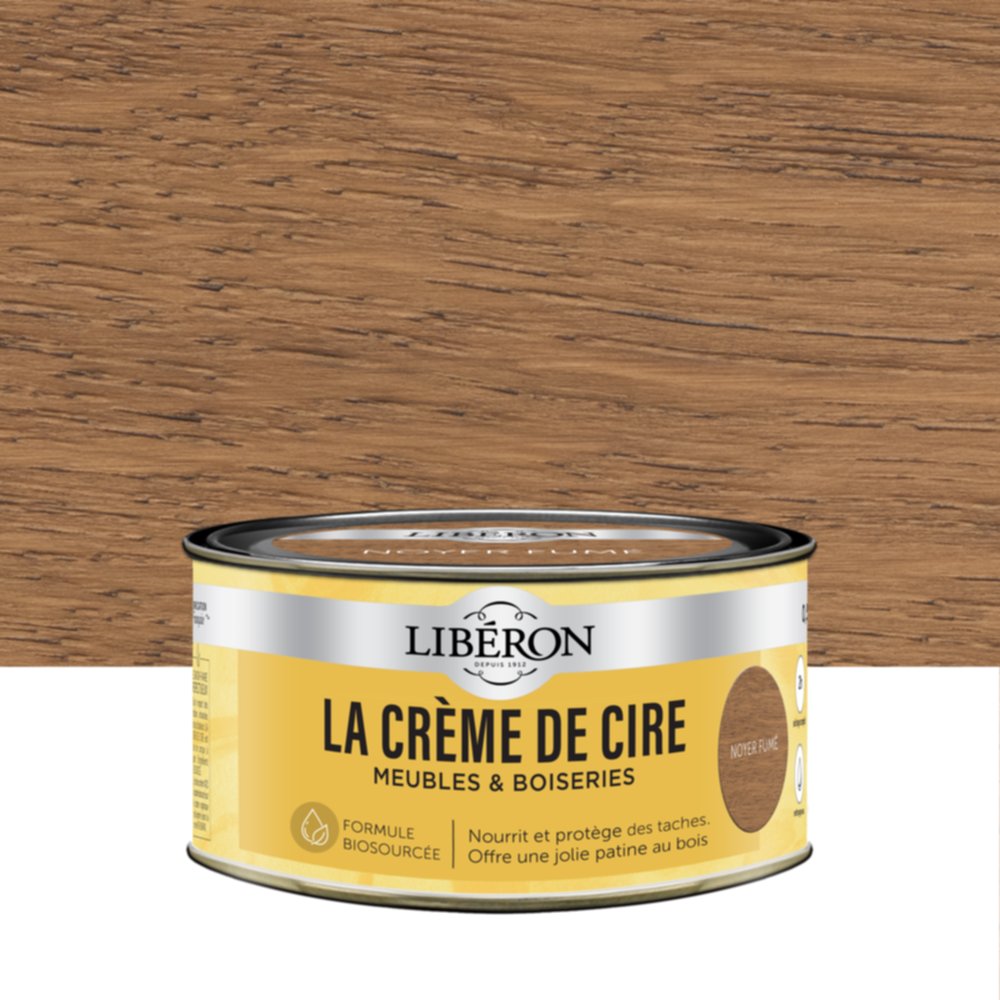 La Crème de Cire Pâte Noyer Fumé 0,5L - LIBERON