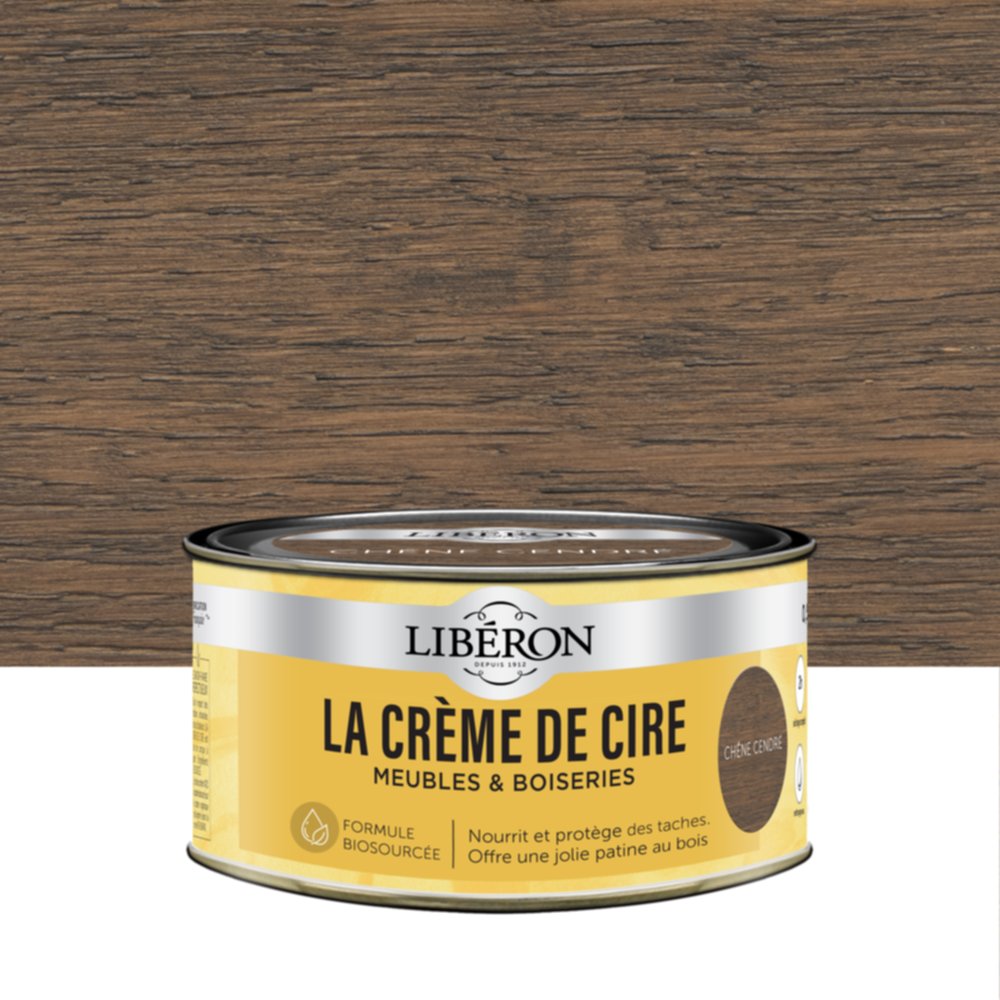 La Crème de Cire Pâte Chêne Cendré 0,5L - LIBERON