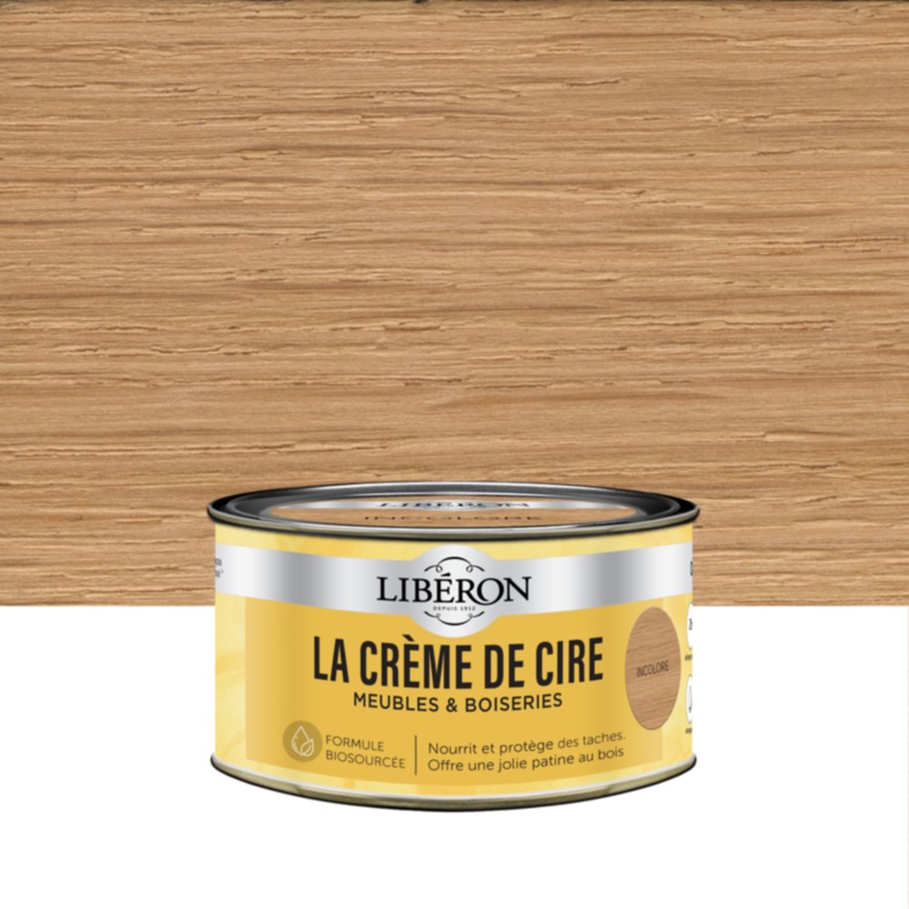 La Crème de Cire Pâte Incolore 250ml - LIBERON