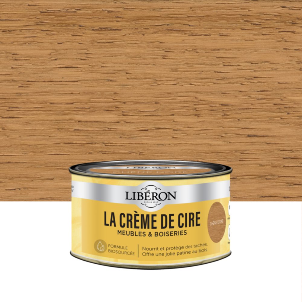 La Crème de Cire Pâte Chêne Doré 250ml - LIBERON