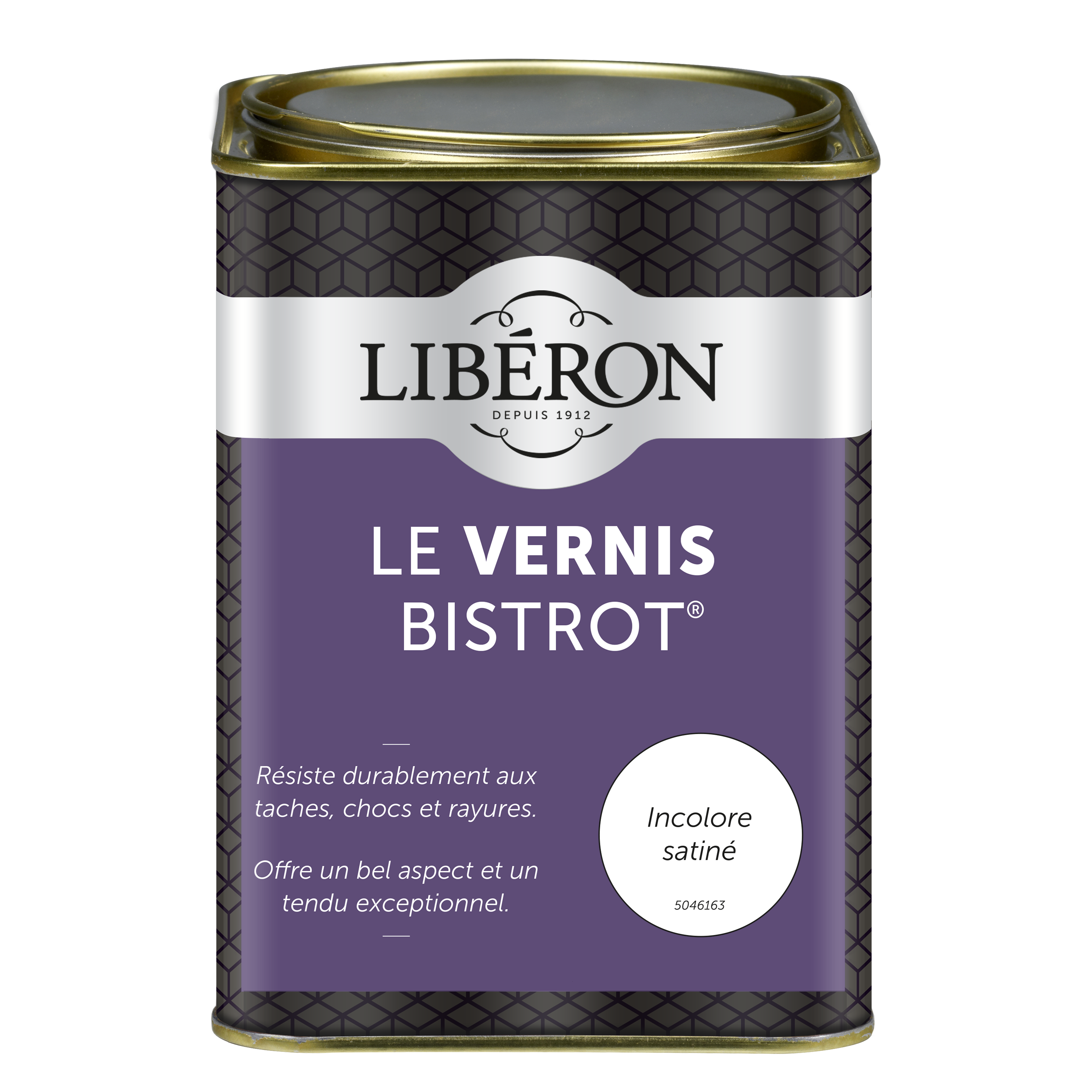 Vernis bistrot chêne moyen 1/2l