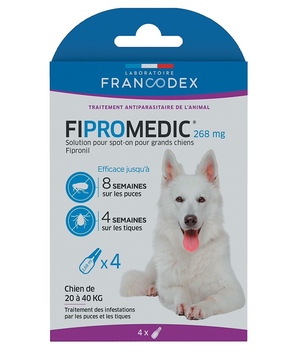 Pipette Fipromédic grand chien x 4