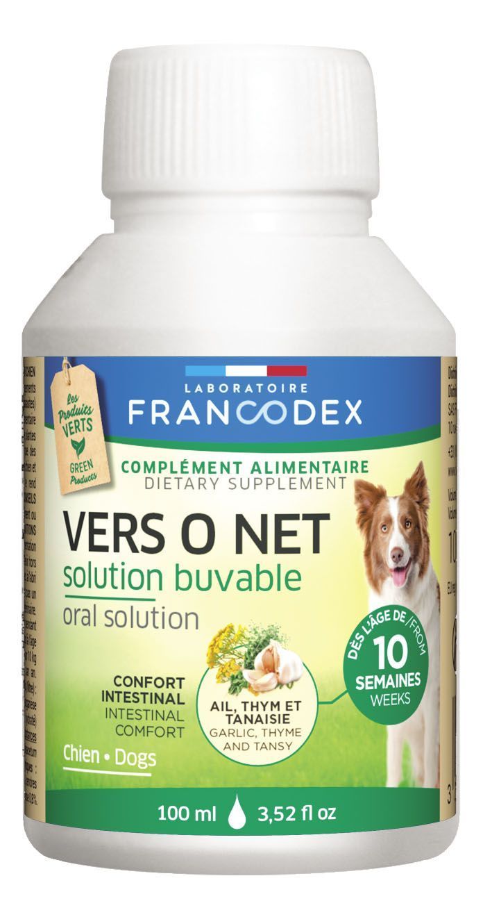 Vers O Net chiot chien 100ml