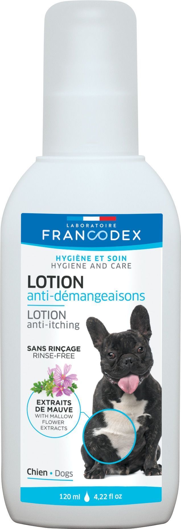 Lotion anti-démangeaison chien 120 ml