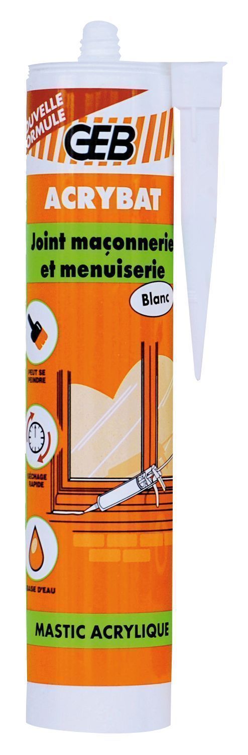 MASTIC ACRYLIC ACRYBAT BLANC 310 ML