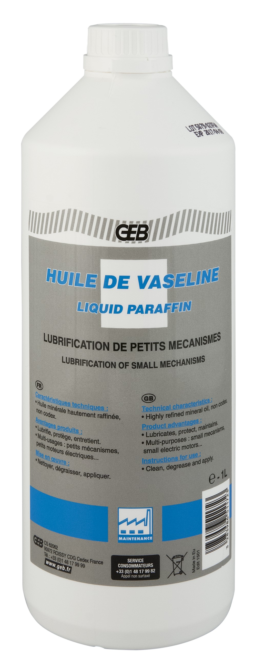 Lubrifiant pour petits mécanismes 1l