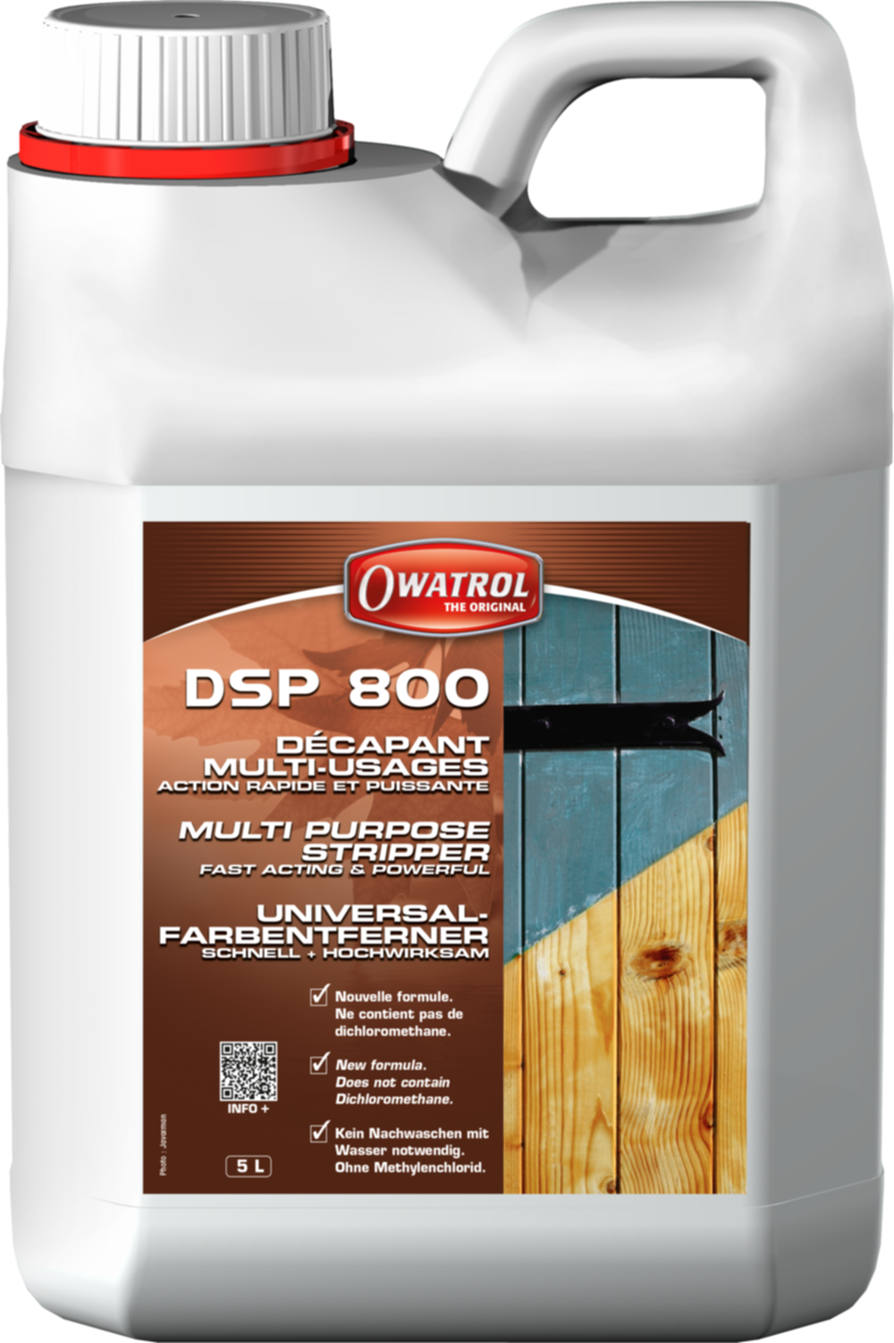 Décapant gélifié universel DSP 800 5 L - OWATROL