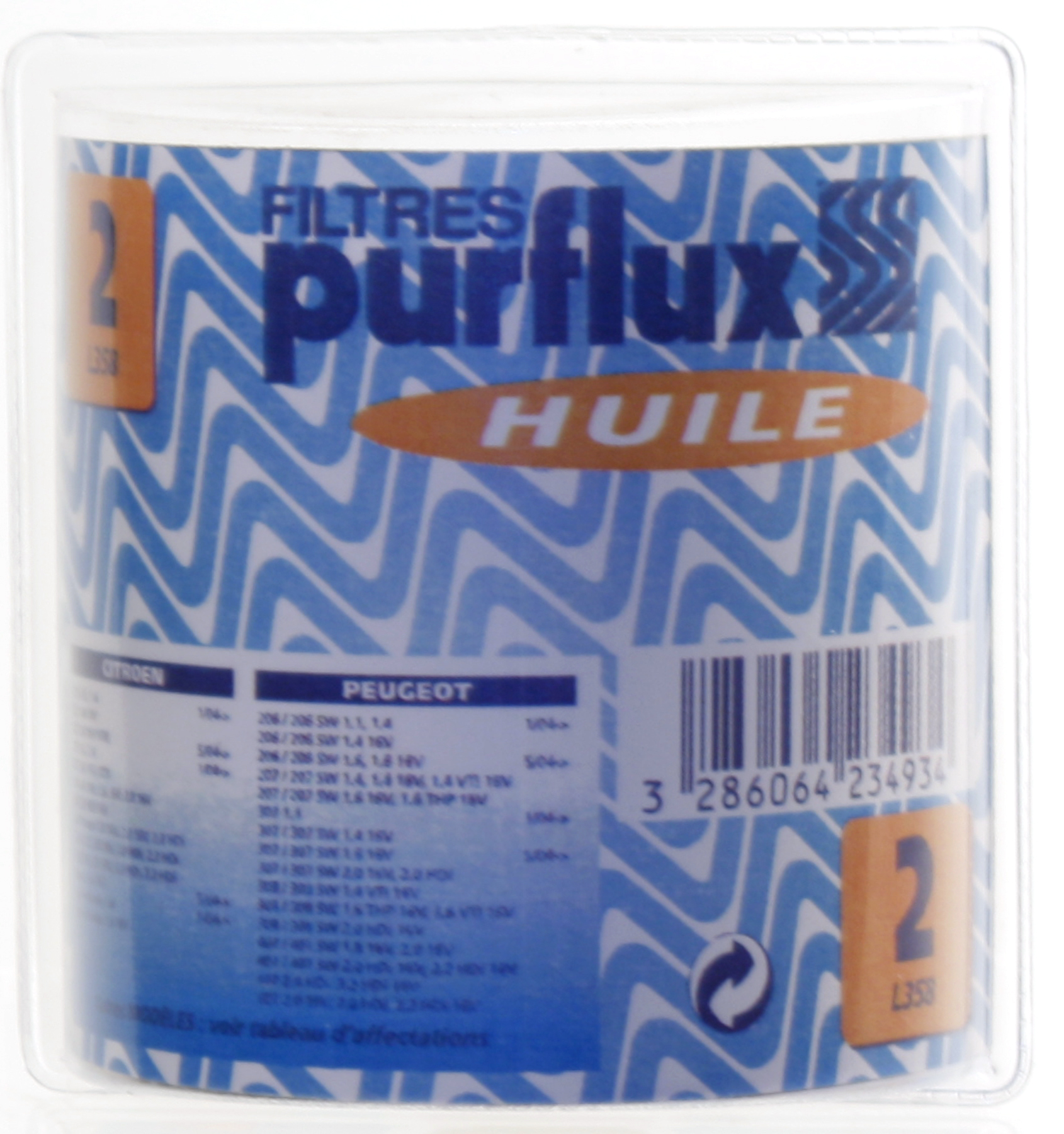 PURFLUX filtre à huile L358AY
