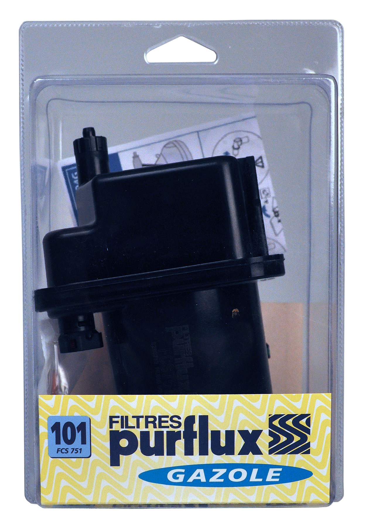 PURFLUX filtre à gazole FCS751Y