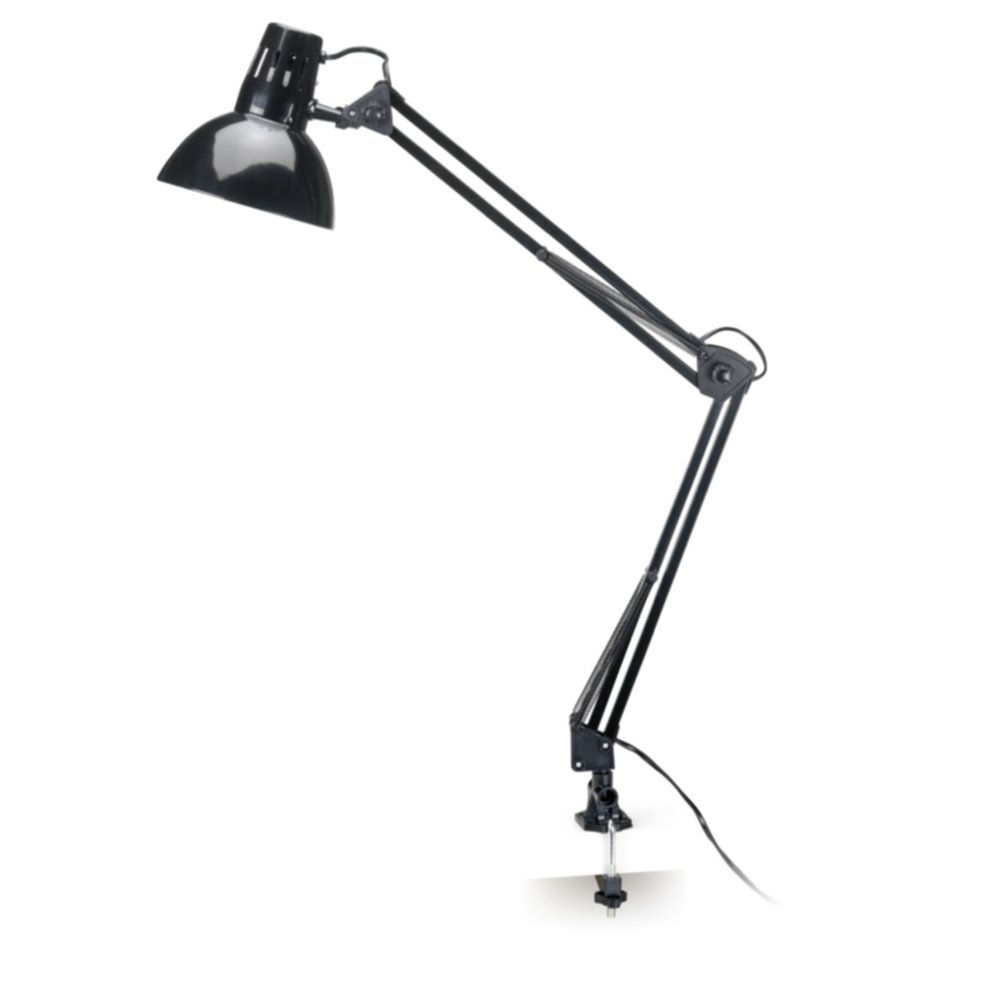 Lampe de bureau Architecte noir 70x36x36cm 40W - MATHIAS