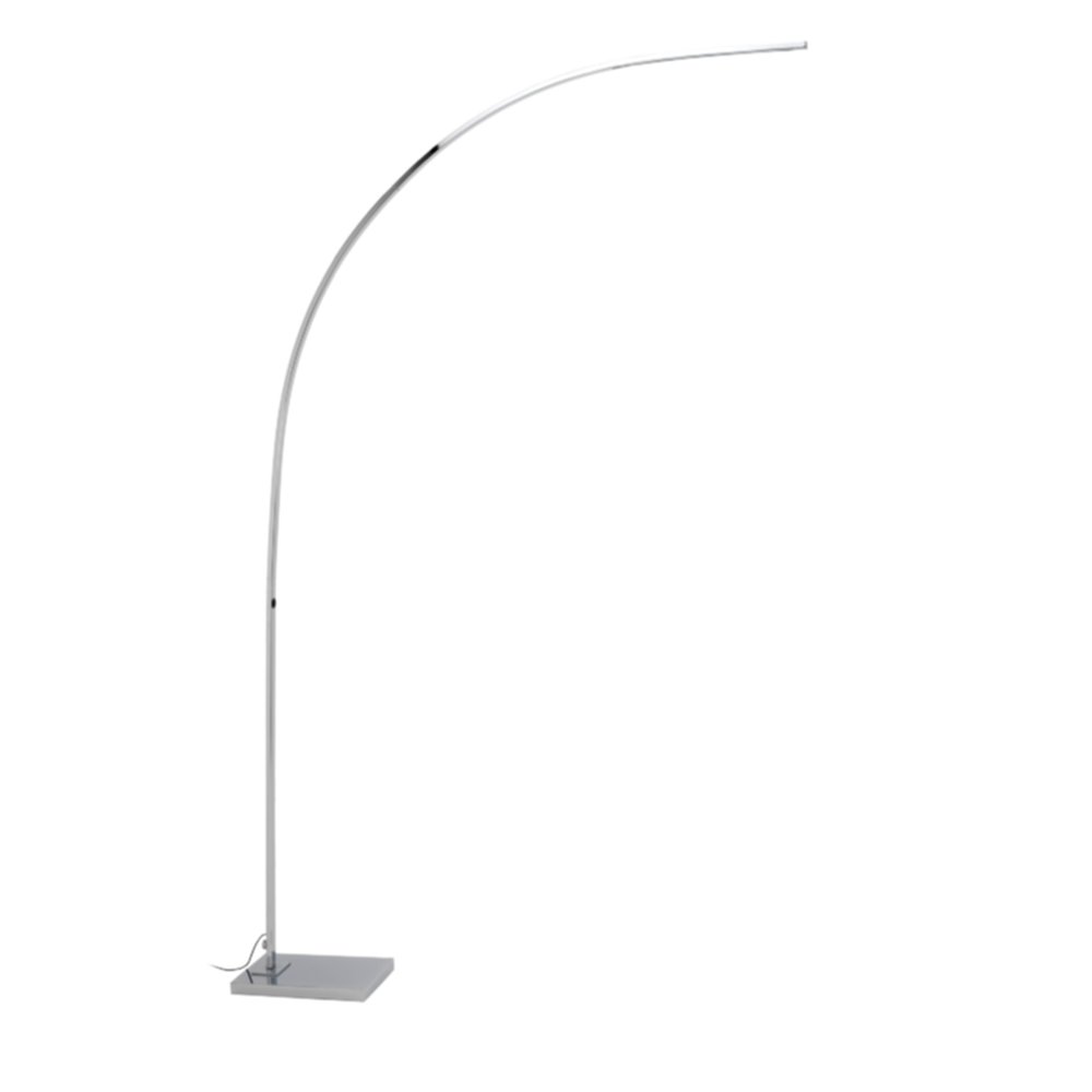 Lampadaire helios acier brossé p150 h216