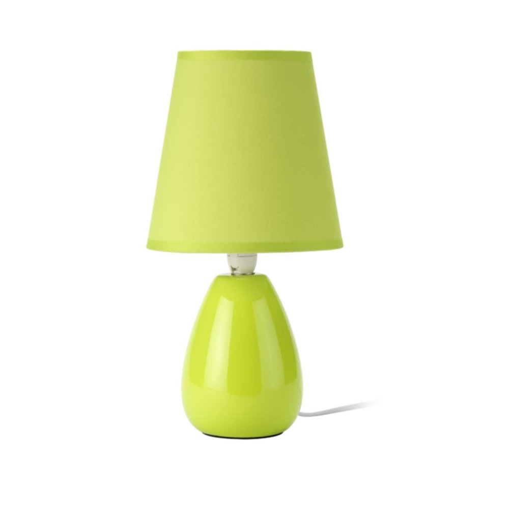 Lampe chloe vert anis d17 h32