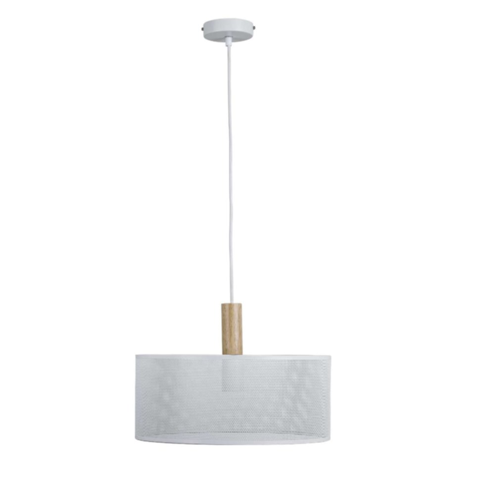 Suspension lisbet blanc/naturel d38 h26,5