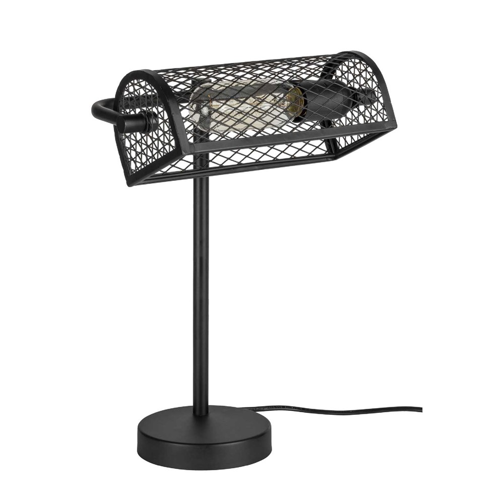 Lampe Murray 39x27x13 60W Noir - MATHIAS 