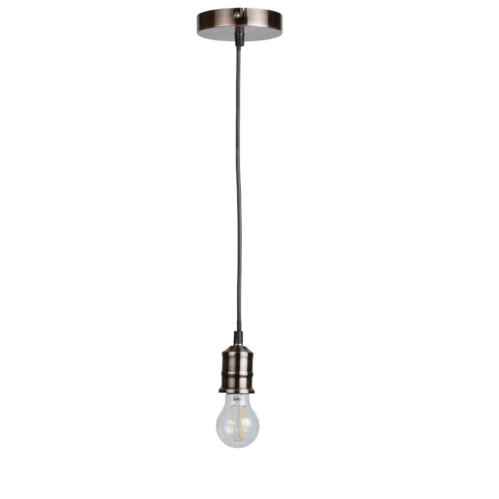 Suspension alva cuivre/noir d5 h6,5