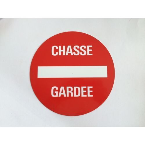 Disque adhésif Chasse gardée