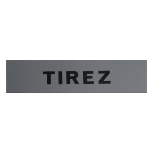 Plaque adhésive Tirez