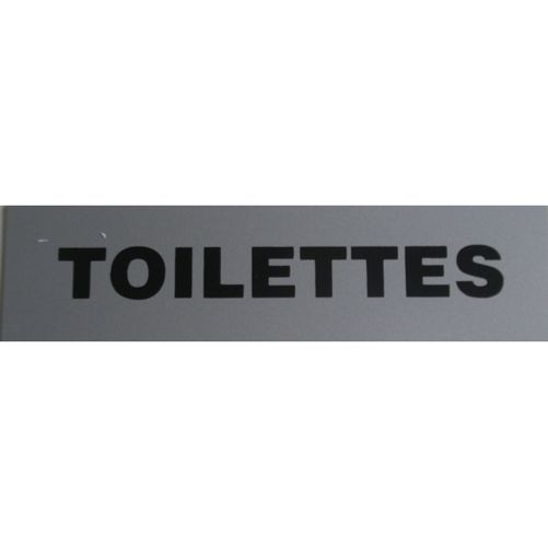 Plaque adhésive Toilettes