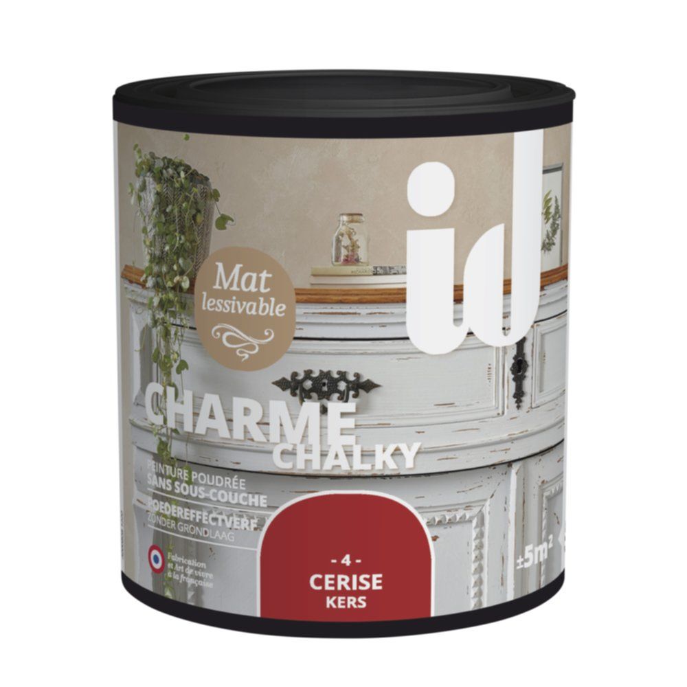 Peinture meubles Charme 500 ml cerise