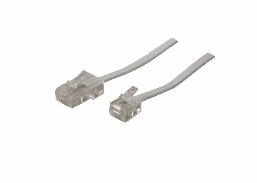 Cordon RJ45/RJ11 mâle/mâle - 3m - FPE