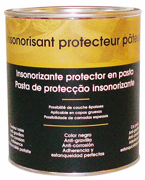 Protection bas caisse pâte 1l noir