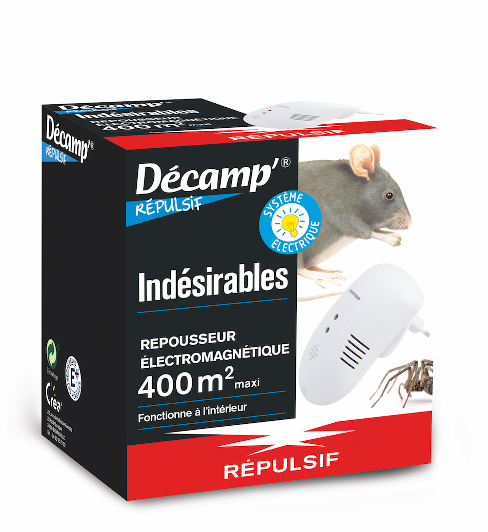 Repousseur indesirables électromagnétique decamp'rep