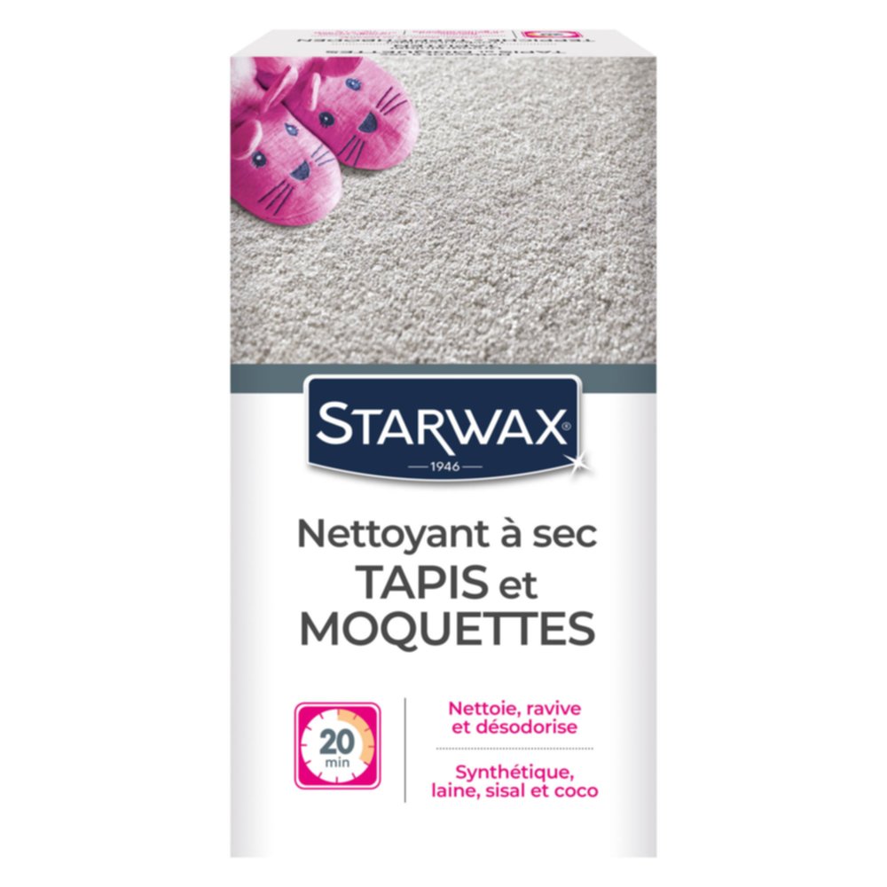 Nettoyant à sec pour tapis et moquettes - STARWAX