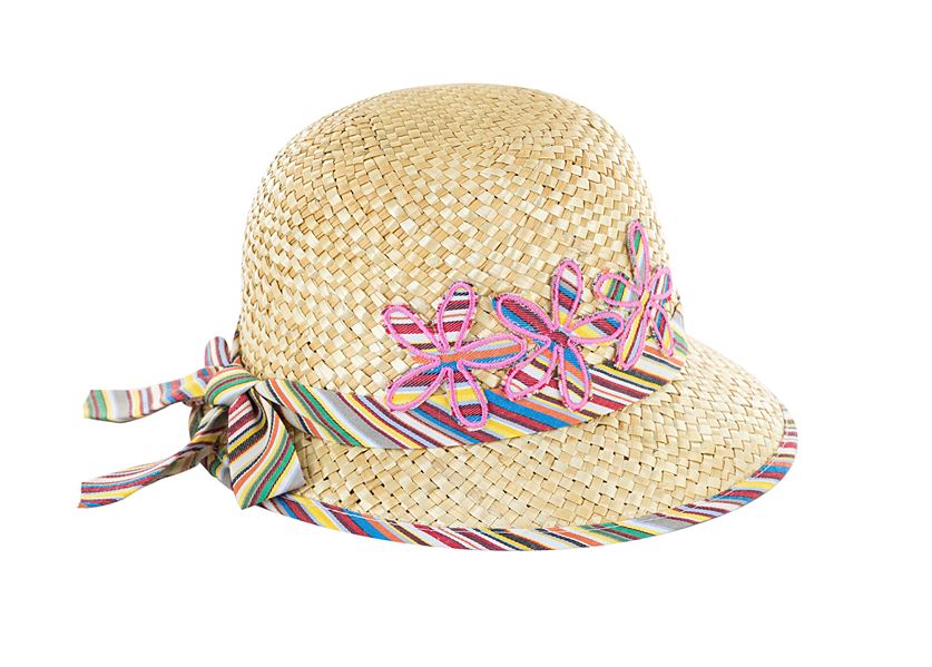 Chapeau zoe 52 blanc nylon