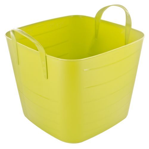 Bassine carrées 40 L Anis