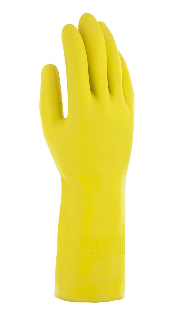 Gant lavage jaune 7