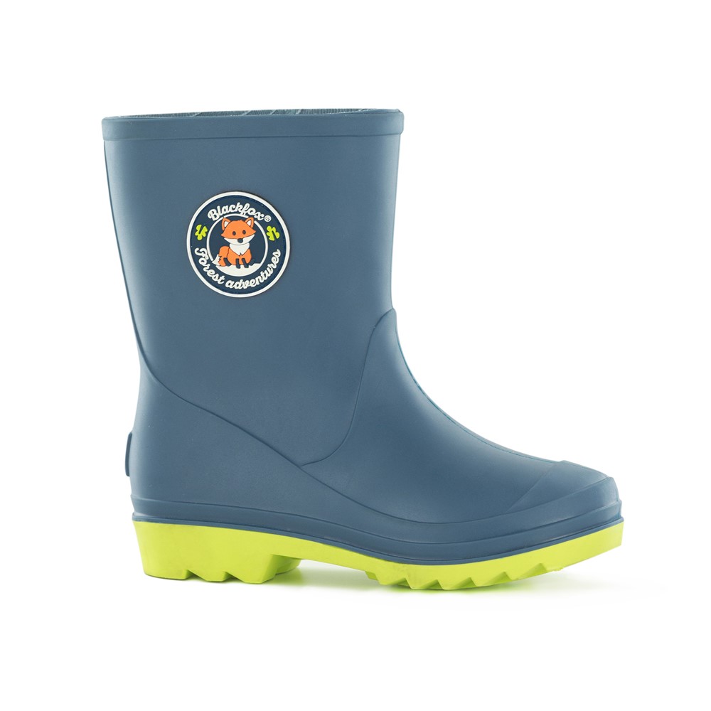 Bottes Happy enfant bleu T.23/24 - BLACKFOX