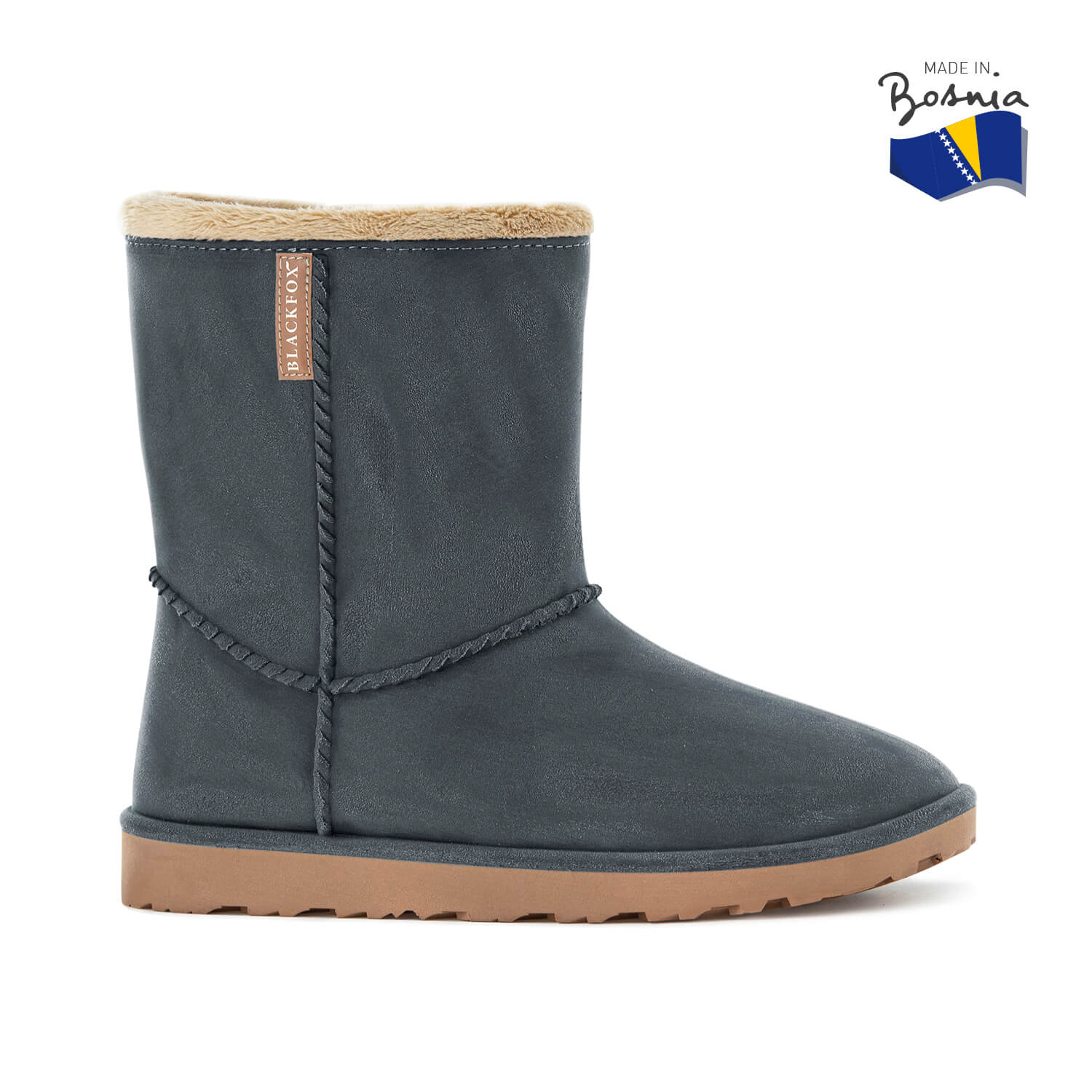 Demi-botte cheyennetoo anthracite femme 36/37