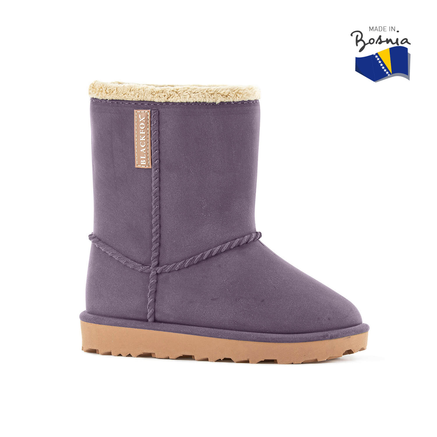 Demi-botte cheyennetoo violet enfant 24/25