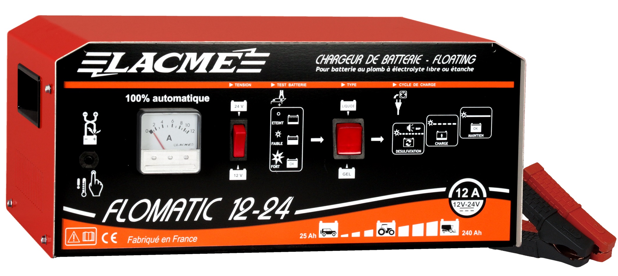 Chargeur Flomatic 12-24 d