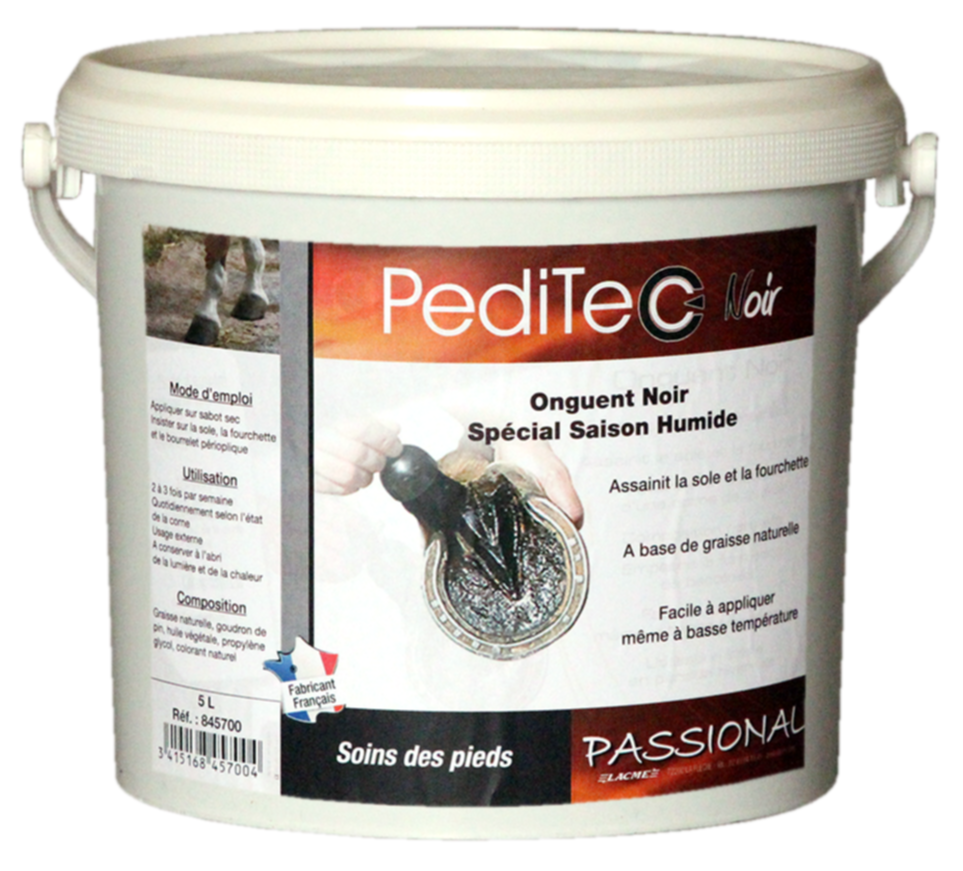 Peditec Onguent Noir En Seau 5 L