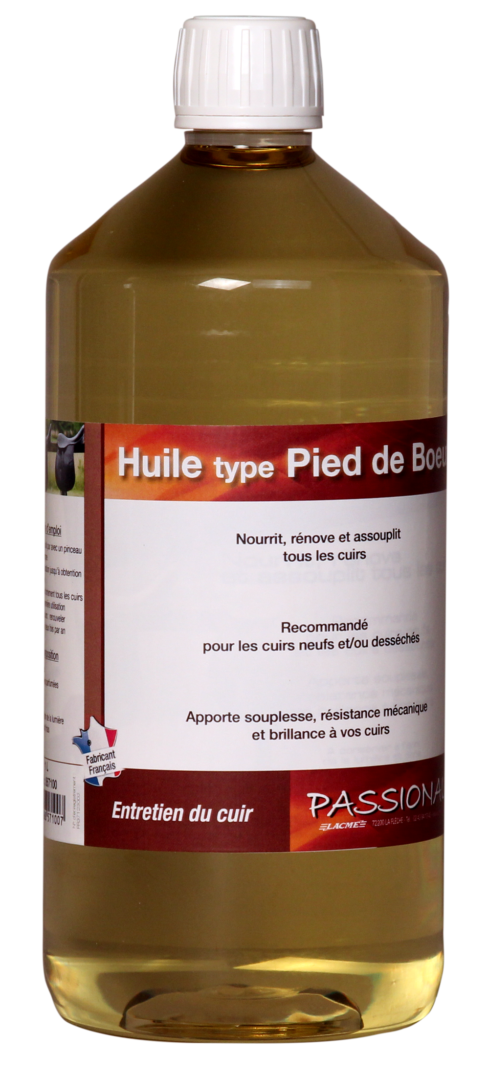 Huile de type pied de bœuf en bouteille 1 L