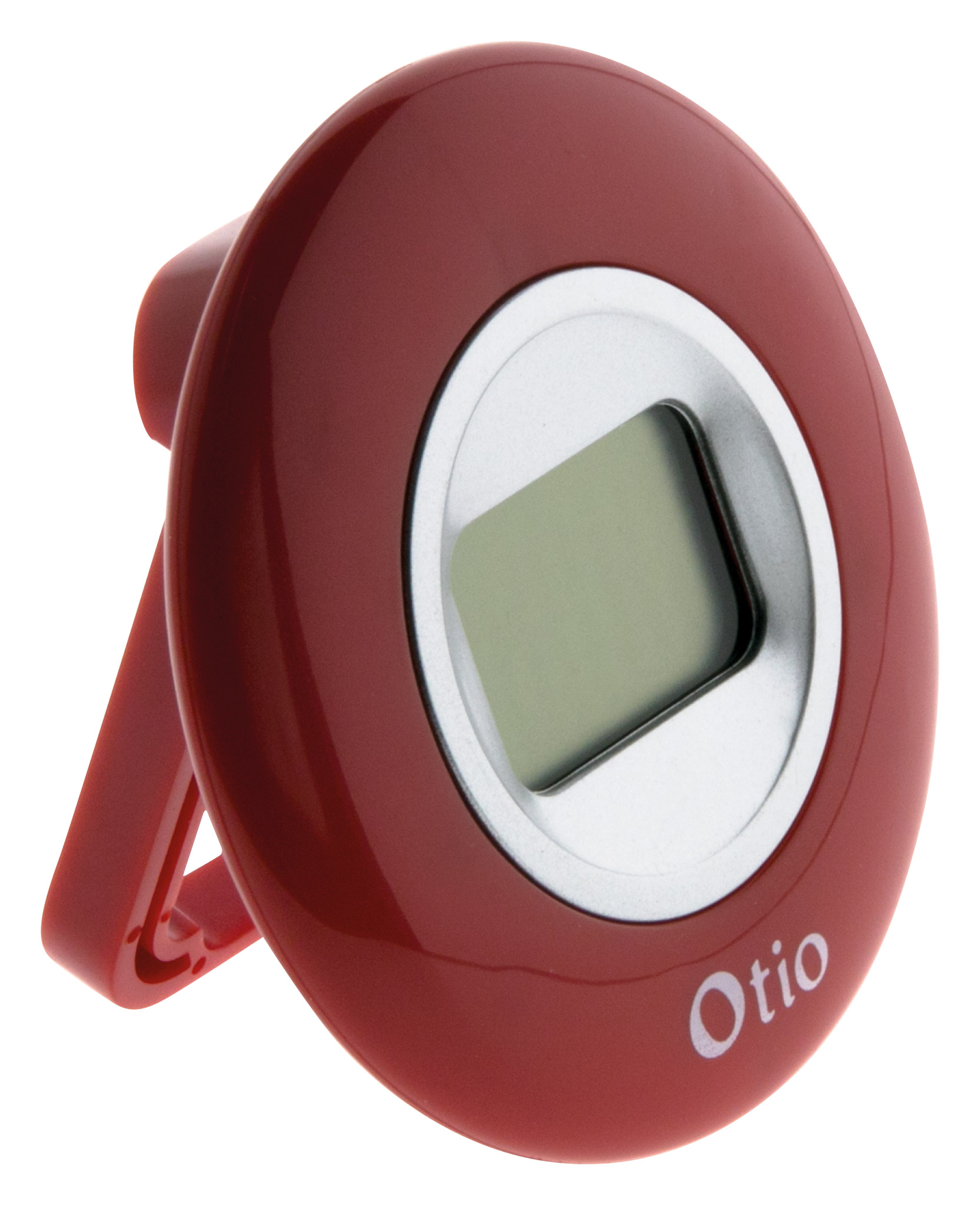 Thermomètre d'intérieur rouge otio