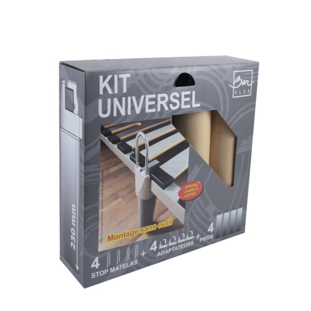 Kit universel pieds de lit - BAR PLUS