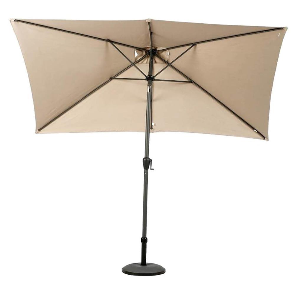 Parasol droit Tilt 3x2m Taupe - GIVEX